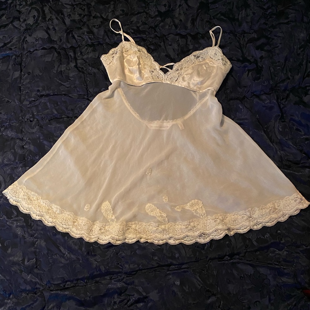 Victoria’s Secret Babydoll with garter belt